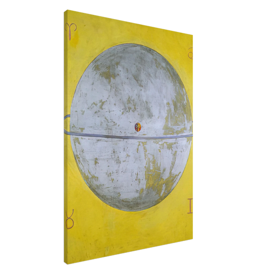 Hilma af Klint - THE DOVE NR 12 1915 Canvas - 20x30 cm / 8x12 inches-canvas