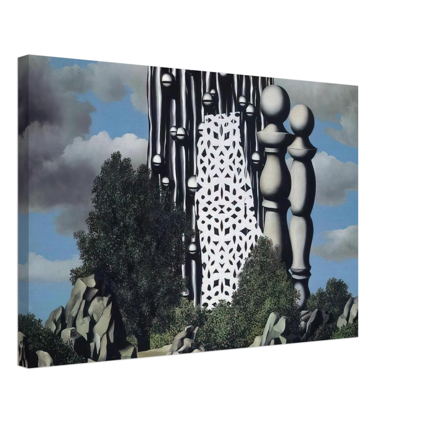 Rene Magritte - ANNUNCIATION 1930 Canvas - 70x100 cm / 28x40 inches-canvas