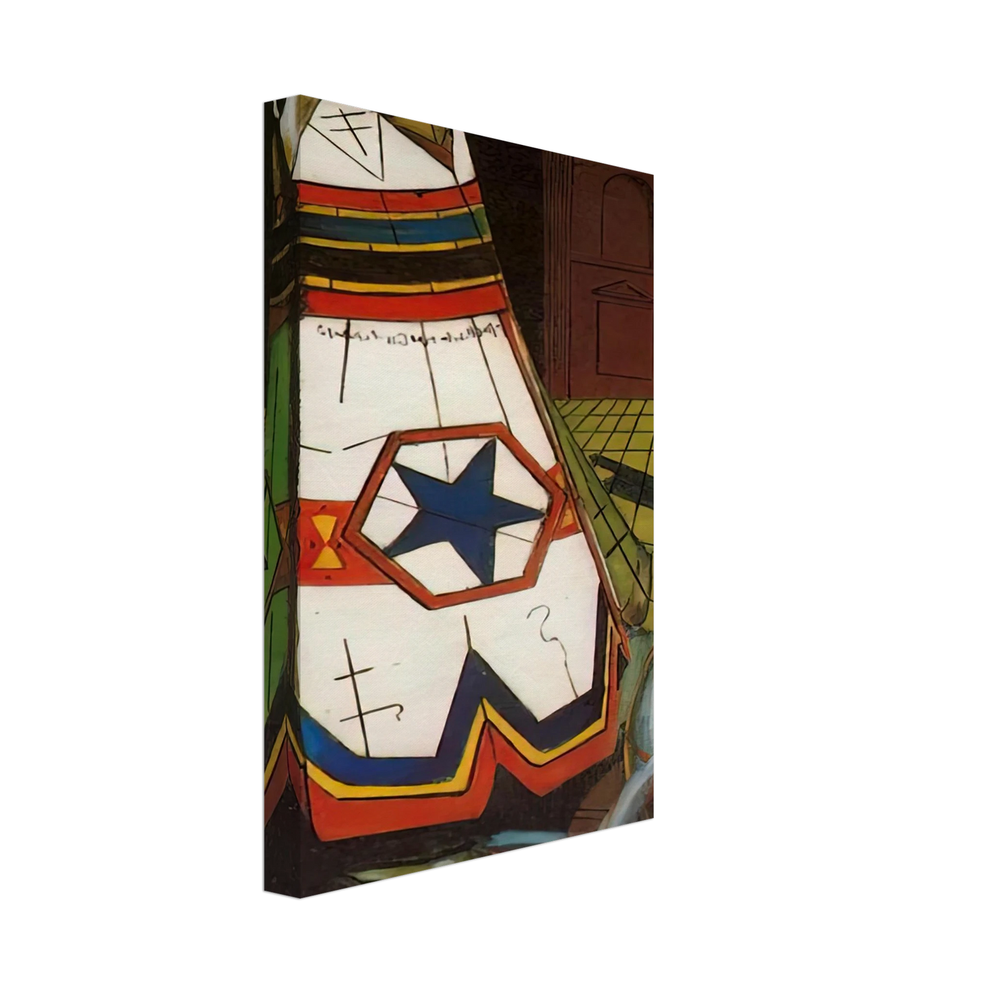 Giorgio de Chirico - PLAYTHINGS OF THE PRINCE 1915 Canvas - 70x100 cm / 28x40 inches-canvas