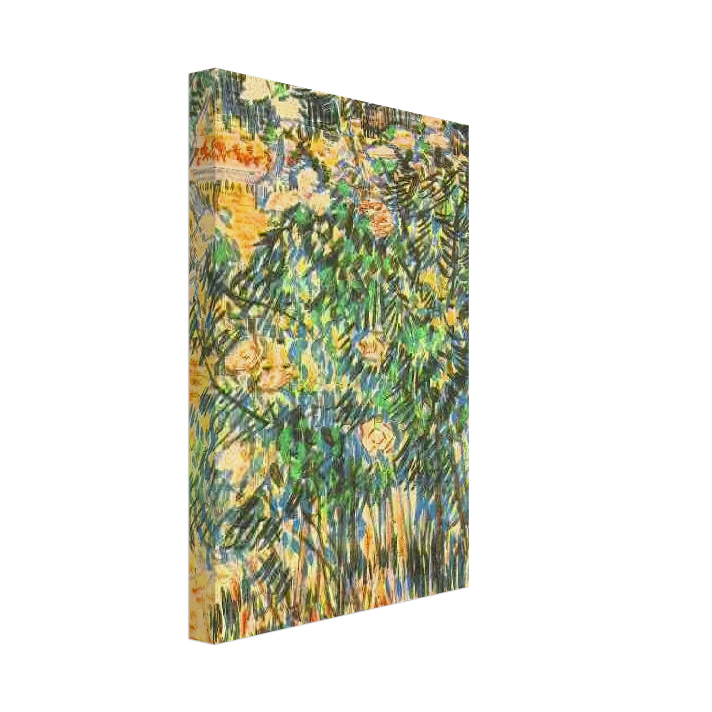 Vincent van Gogh - Flowering Shrubs Canvas - 40x60 cm / 16x24 inches-canvas