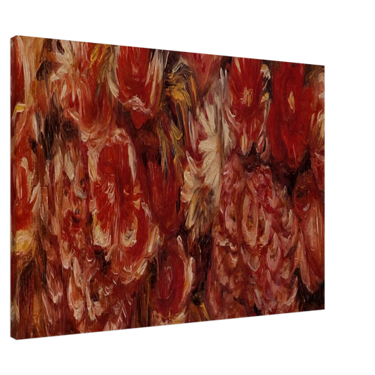 Pierre-Auguste Renoir - Floral Headband Canvas - 20x30 cm / 8x12 inches-canvas