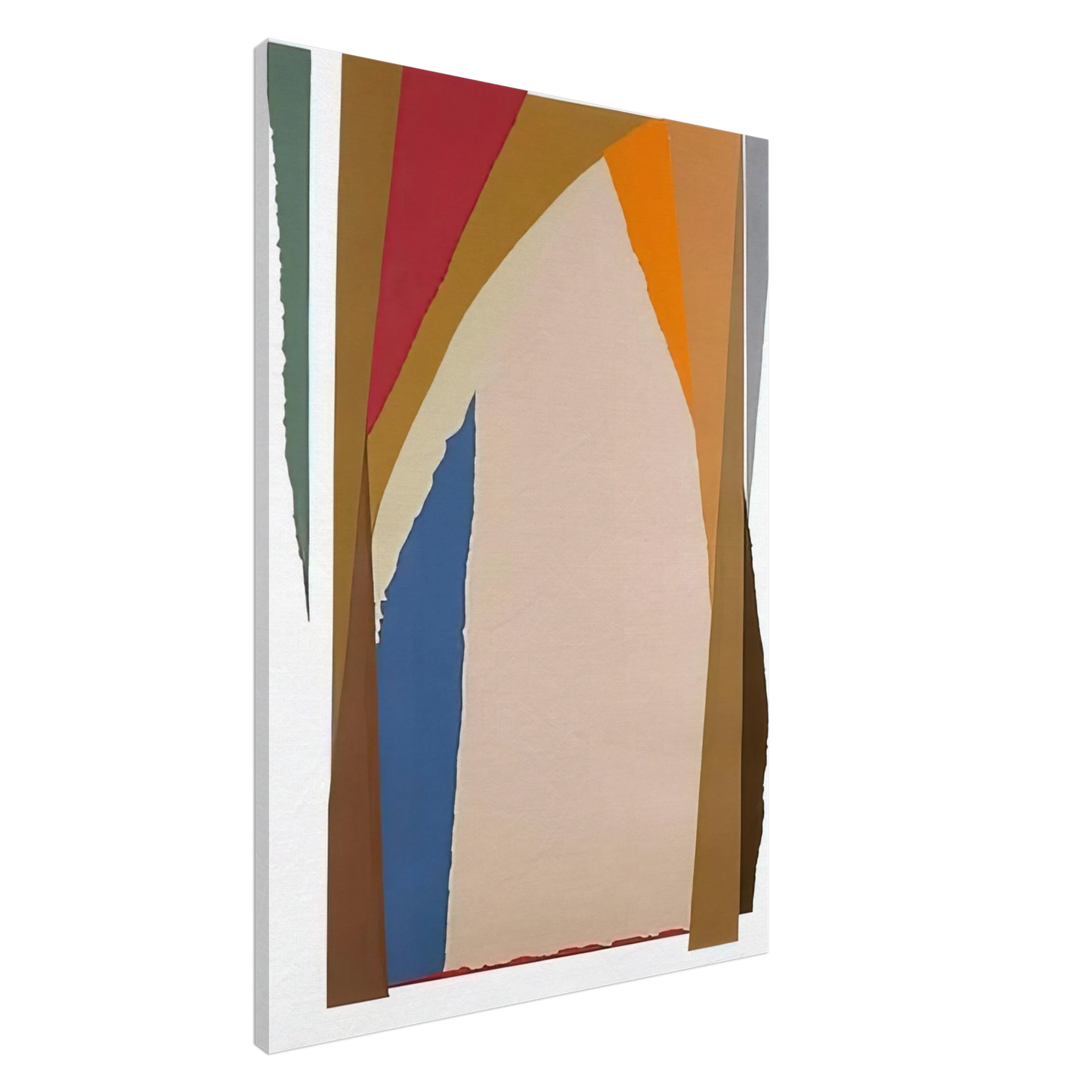 Larry Zox - Bonac - 1981 Canvas - 20x30 cm / 8x12 inches-canvas