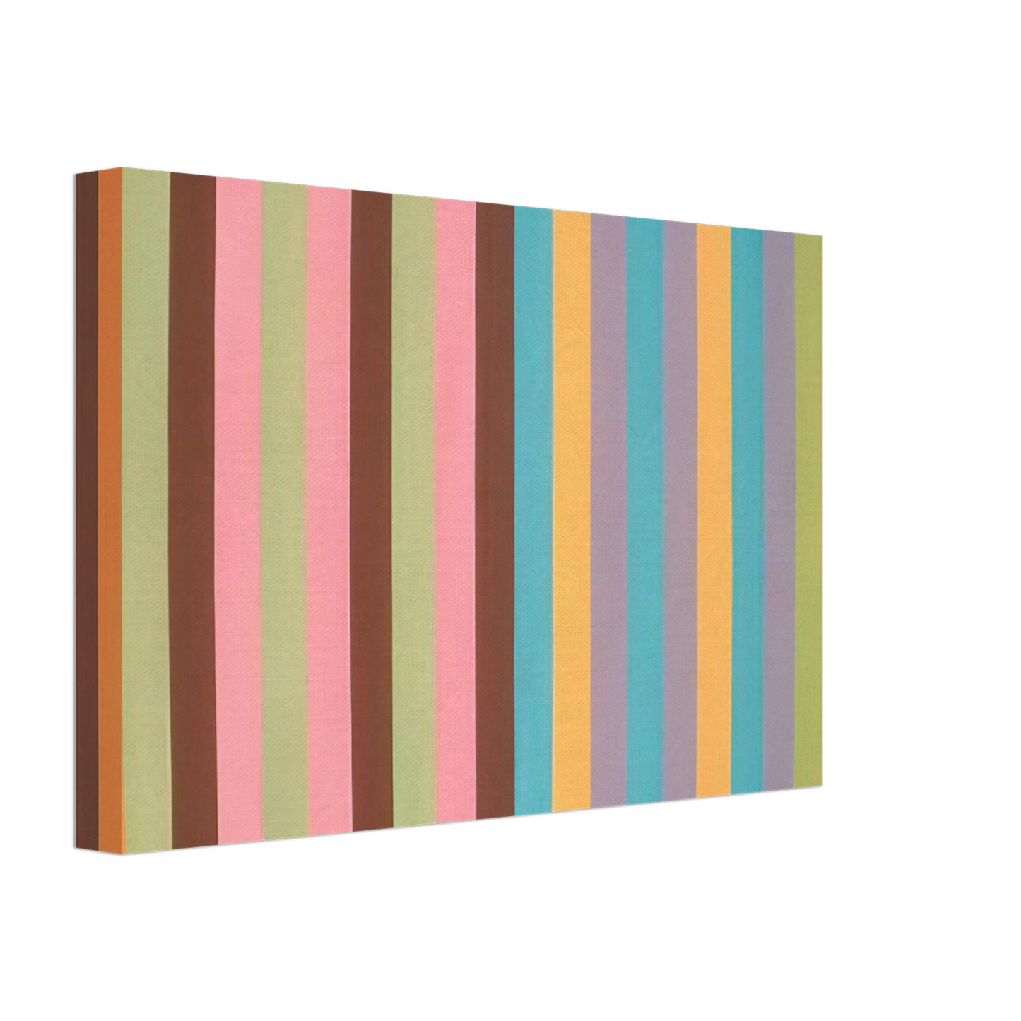 Gene Davis - Boudoir Painting - 1965 Canvas - 70x100 cm / 28x40 inches-canvas