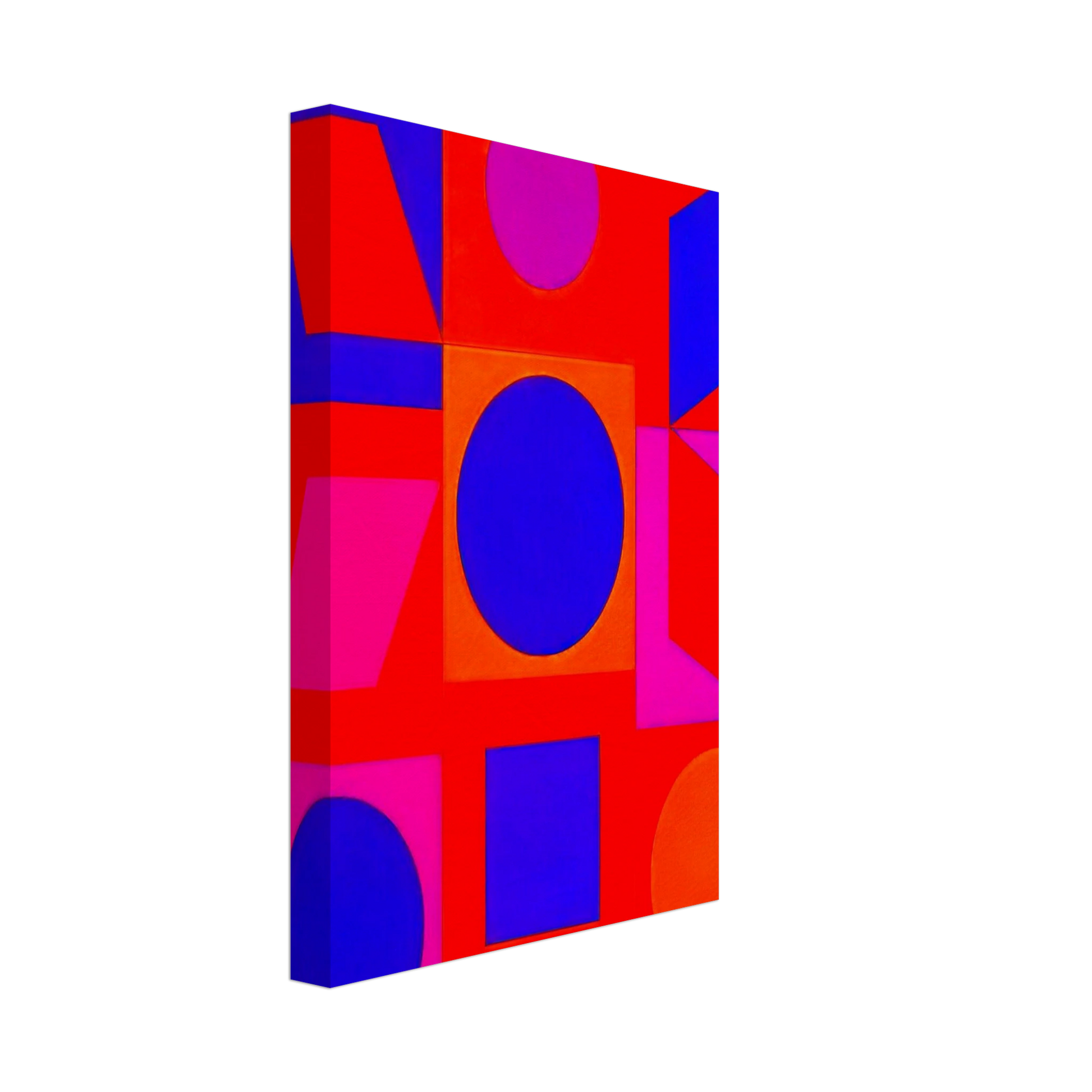 Victor Vasarely - Alphabet VR - 1960 Canvas - 70x100 cm / 28x40 inches-canvas