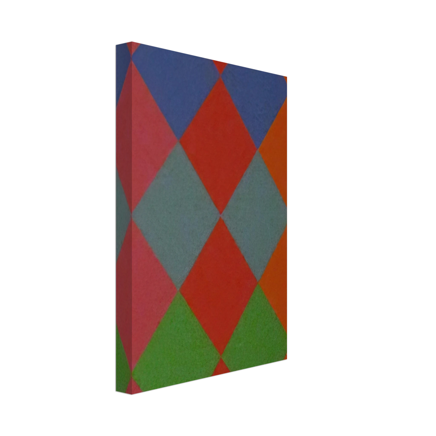 Max Bill - Geometric Composition - 1966 Canvas - 70x100 cm / 28x40 inches-canvas