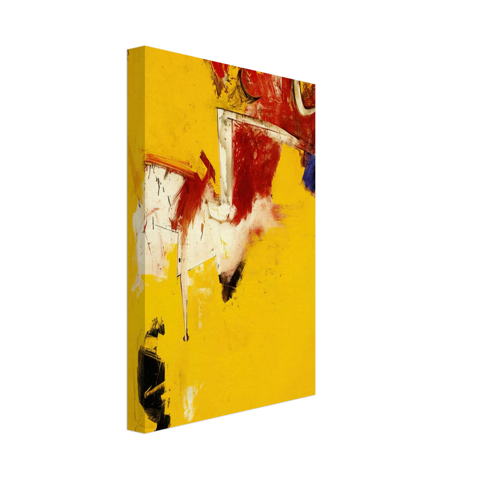 Hassel Smith - 2 to the Moon - 1961 Canvas - 70x100 cm / 28x40 inches-canvas