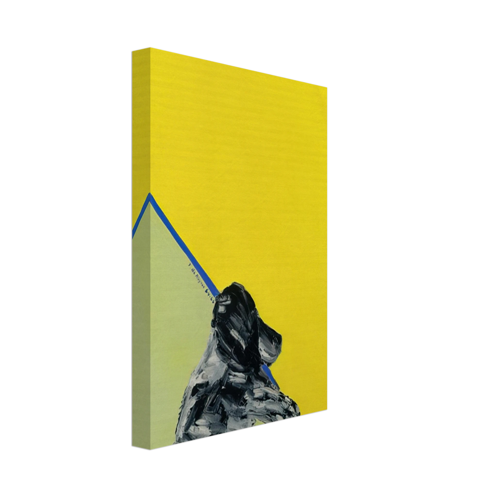 Ralston Crawford - Baron in Al Held-Veld - 1966 Canvas - 70x100 cm / 28x40 inches-canvas