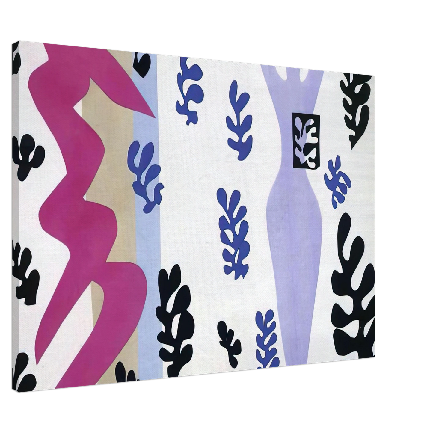 Henri Matisse - THE KNIFE THROWER 1947 Canvas - 20x30 cm / 8x12 inches-canvas