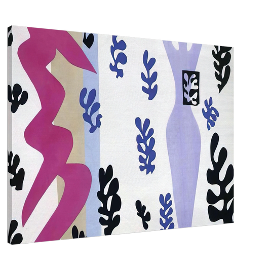 Henri Matisse - THE KNIFE THROWER 1947 Canvas - 20x30 cm / 8x12 inches-canvas