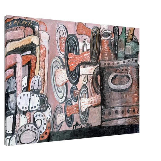 Philip Guston - THE STREET 1977 Canvas - 20x30 cm / 8x12 inches-canvas