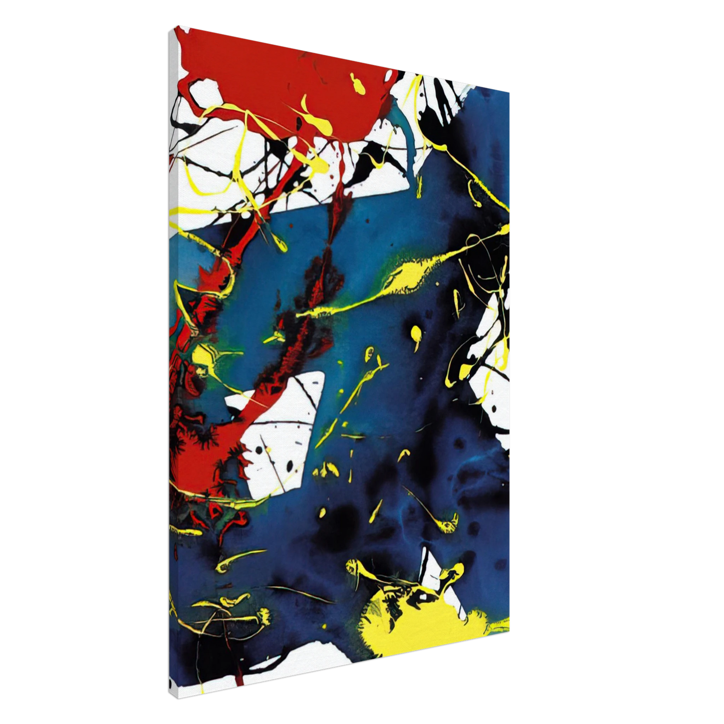 Sam Francis - Untitled  SFP94-143  SFF 1813  Canvas - 20x30 cm / 8x12 inches-canvas