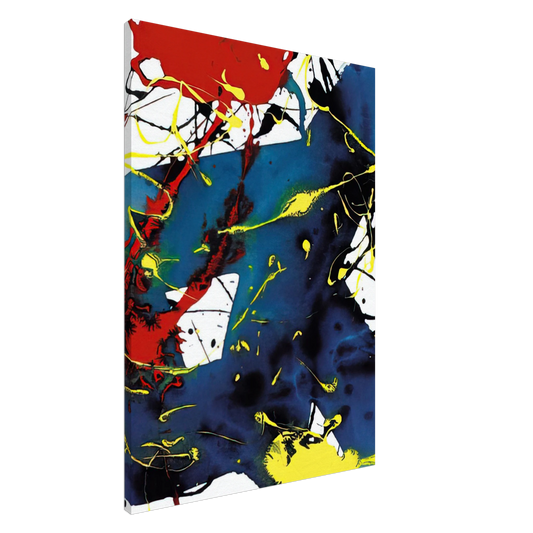 Sam Francis - Untitled  SFP94-143  SFF 1813  Canvas - 20x30 cm / 8x12 inches-canvas