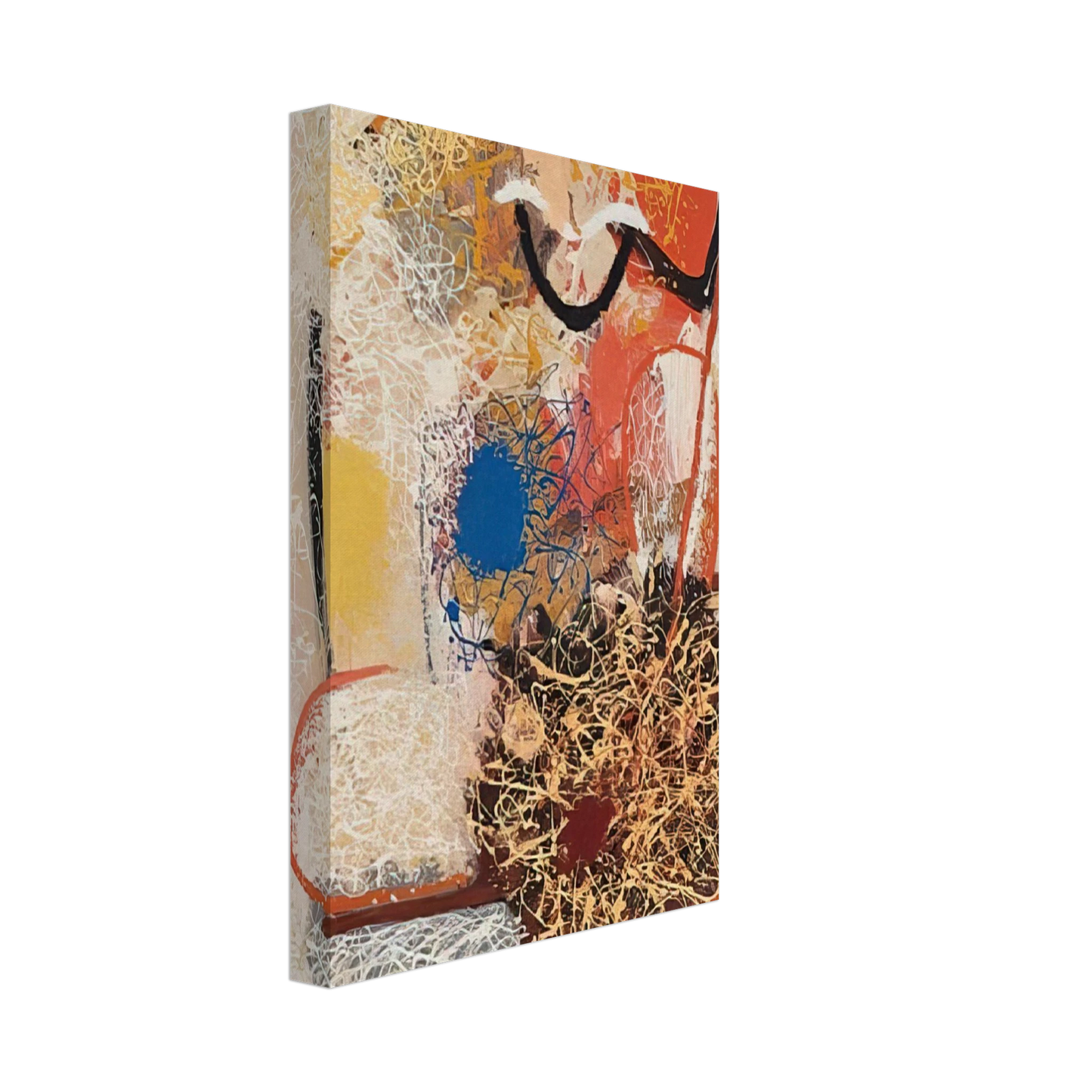 John Ferren - Untitled I - 1957 Canvas - 70x100 cm / 28x40 inches-canvas