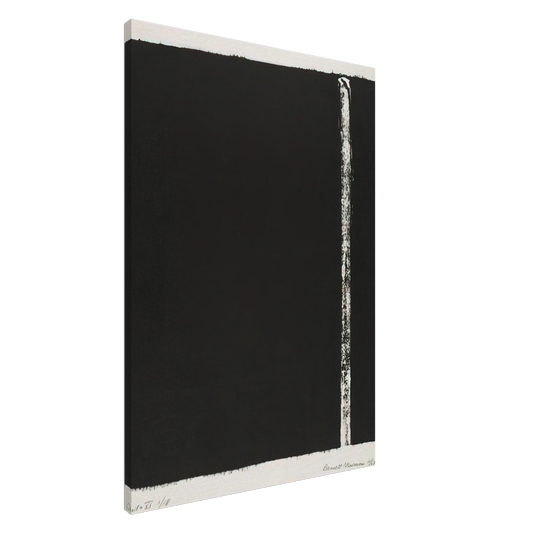 Barnett Newman - Canto VI Canvas - 20x30 cm / 8x12 inches-canvas