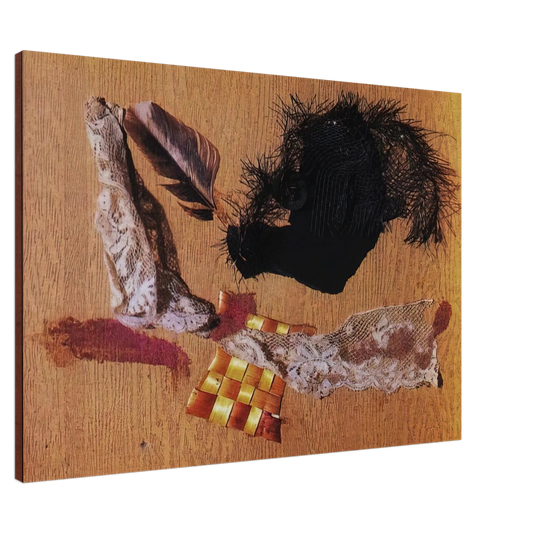 Enrico Prampolini - B GUINAGE 1918 Canvas - 20x30 cm / 8x12 inches-canvas