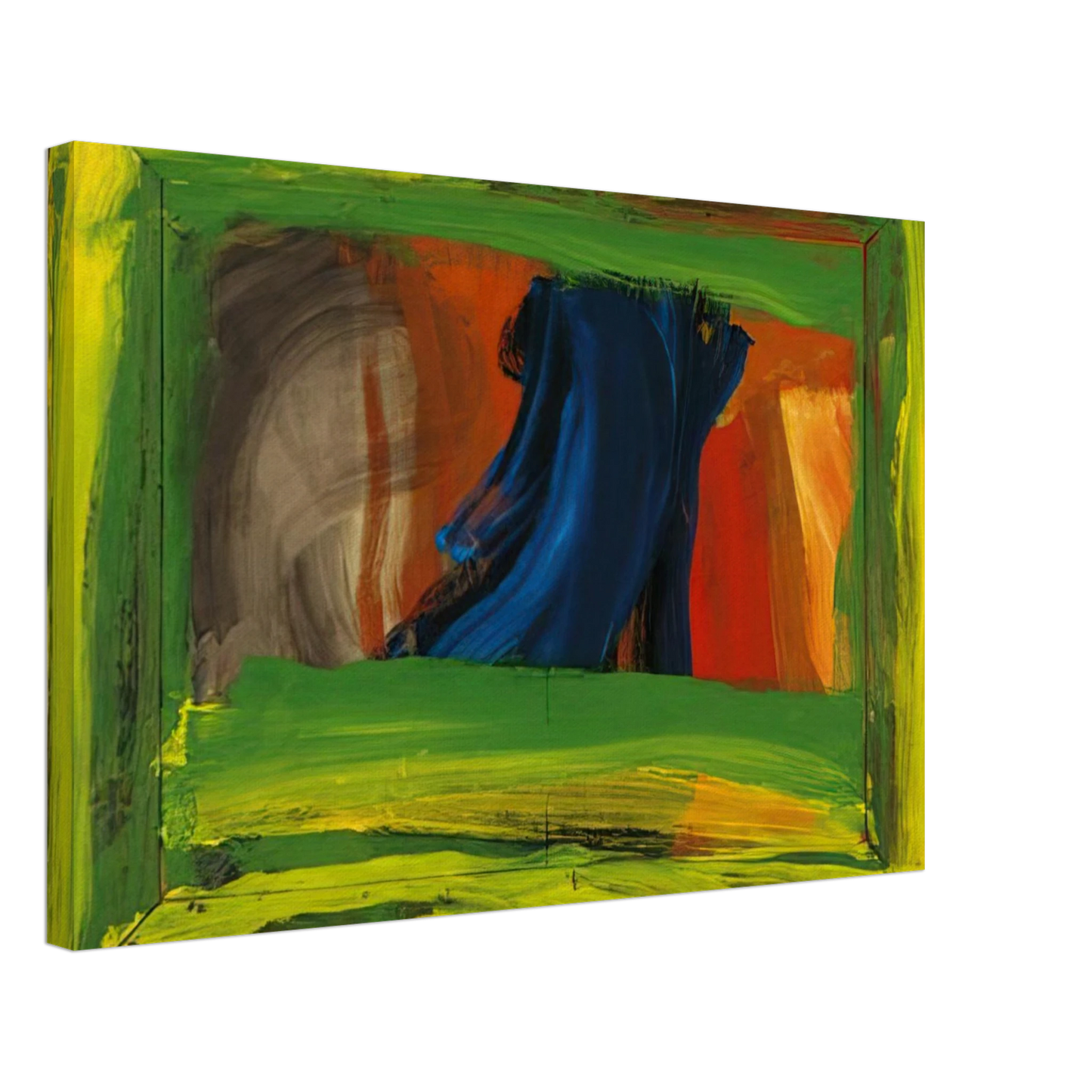 Howard Hodgkin - Night and Day - 1999 Canvas - 40x60 cm / 16x24 inches-canvas