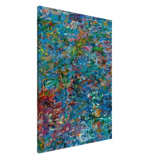 Milton Resnick - UNTITLED 1963 Canvas - 20x30 cm / 8x12 inches-canvas