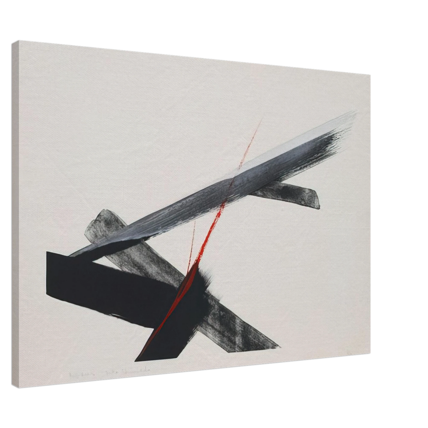 Toko Shinoda - Nexus - 1984 Canvas - 20x30 cm / 8x12 inches-canvas