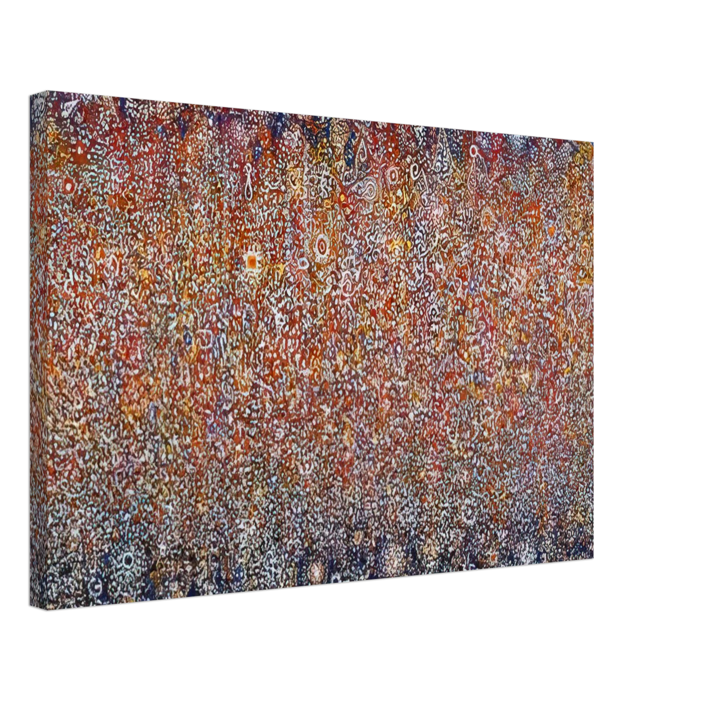 Richard Pousette-Dart - Celebration, Birth - 1976 Canvas - 40x60 cm / 16x24 inches-canvas