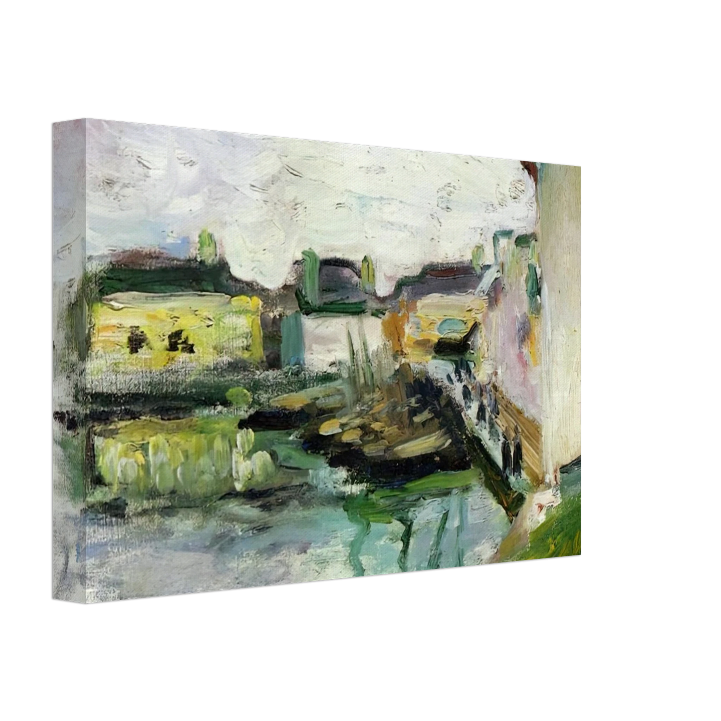 Henri Matisse - THE PORT OF PALAIS BELLE ILE 1896 Canvas - 70x100 cm / 28x40 inches-canvas