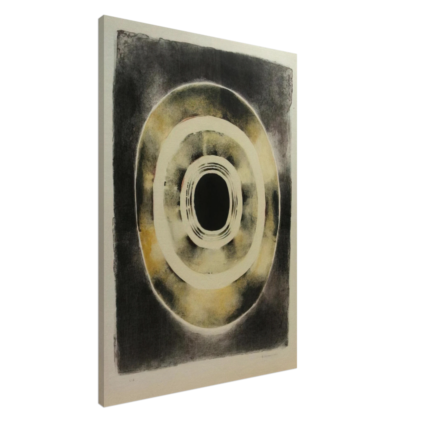 Lee Bontecou - SIXTH STONE III 1964 Canvas - 20x30 cm / 8x12 inches-canvas