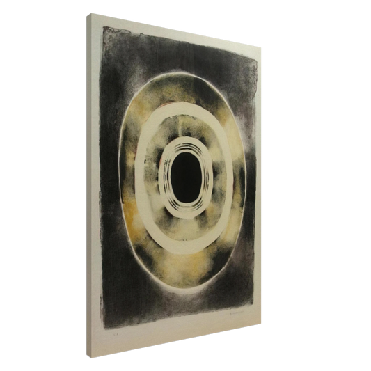Lee Bontecou - SIXTH STONE III 1964 Canvas - 20x30 cm / 8x12 inches-canvas