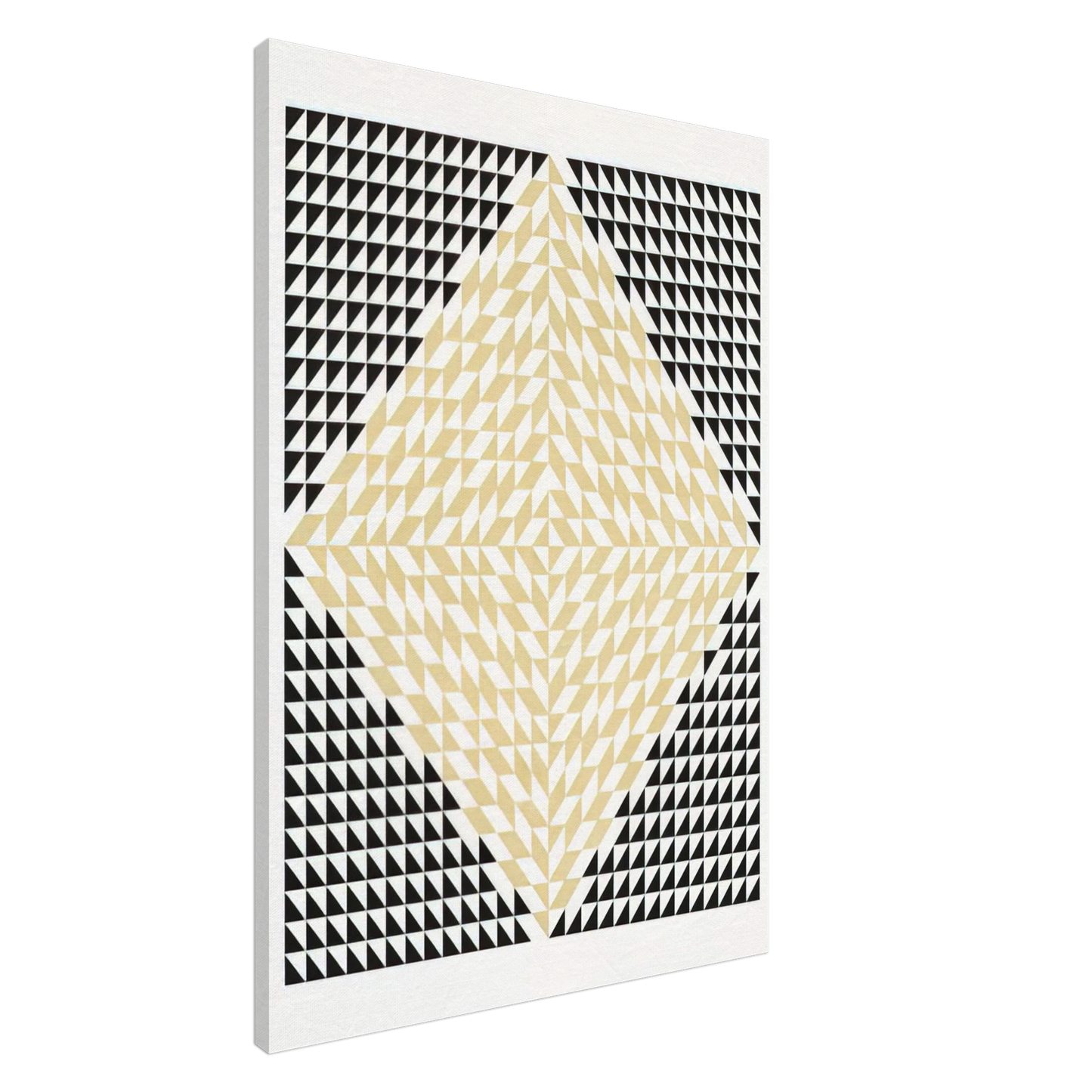 Anni Albers - SECOND MOVEMENT V 1968 Canvas - 20x30 cm / 8x12 inches-canvas