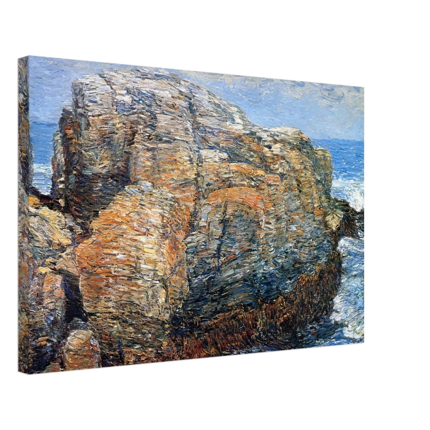 Childe Hassam - Sylph's Rock Canvas - 70x100 cm / 28x40 inches-canvas