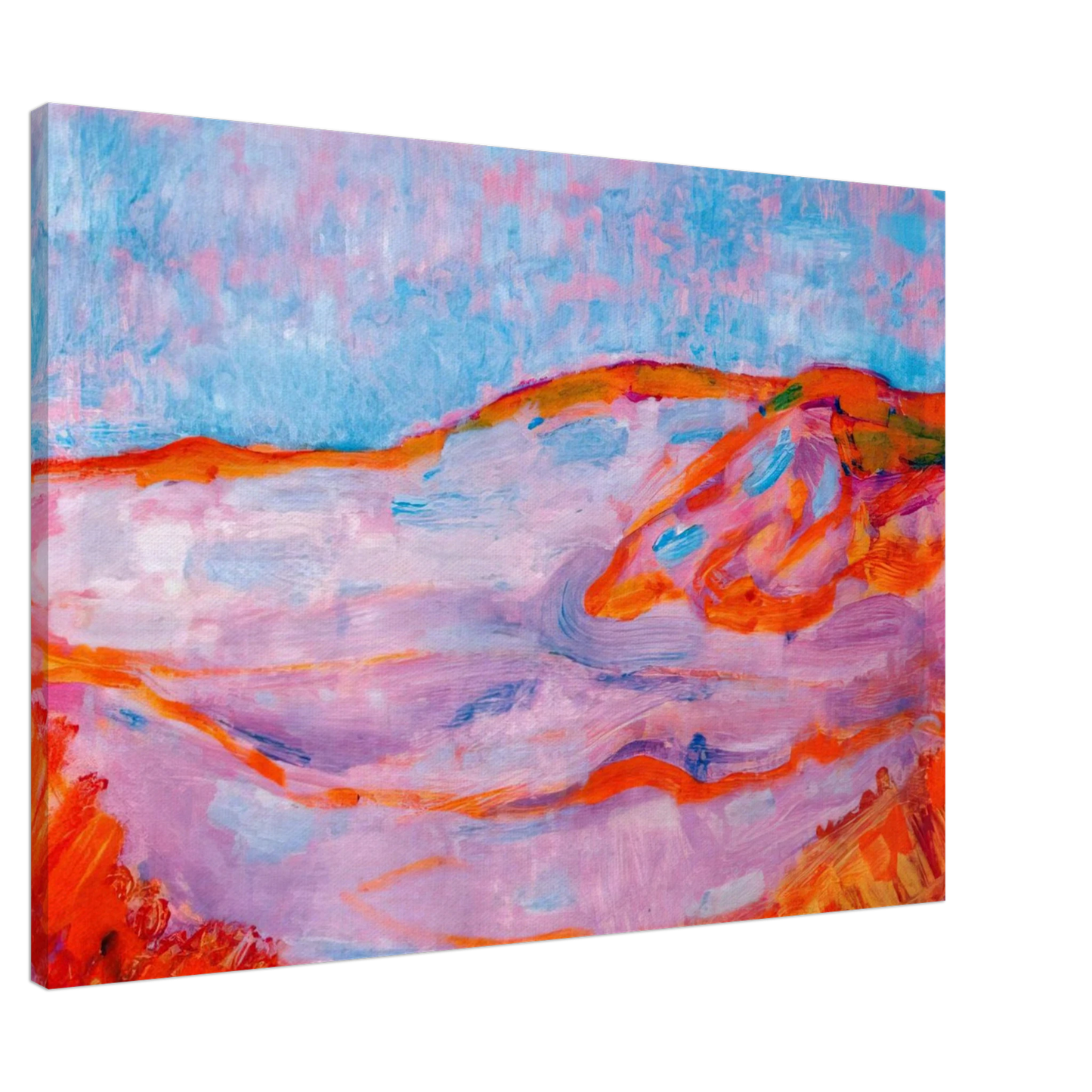 Piet Mondrian - Dune IV Canvas - 20x30 cm / 8x12 inches-canvas