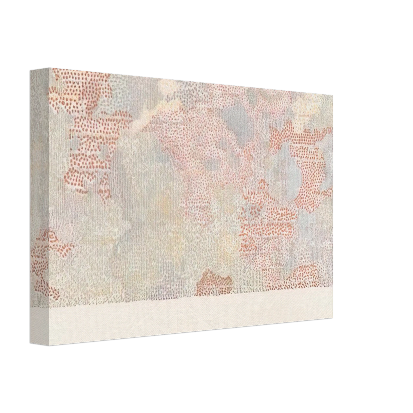 Nancy Graves - Maskelyne DA Region of the Moon from the series Lunar Maps - 1972 Canvas - 40x60 cm / 16x24 inches-canvas