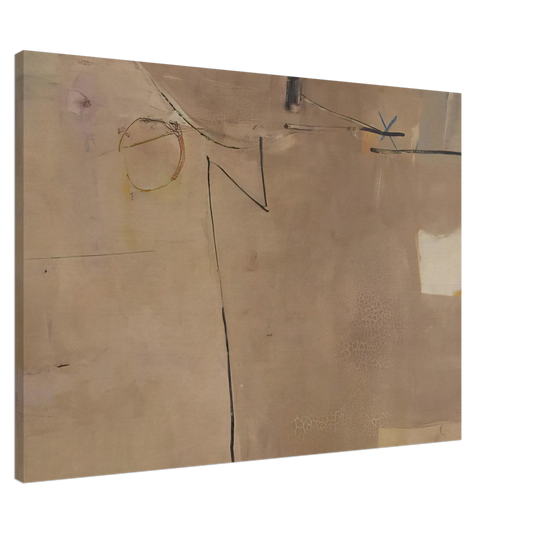 Richard Diebenkorn - #22 Albuquerque Canvas - 20x30 cm / 8x12 inches-canvas