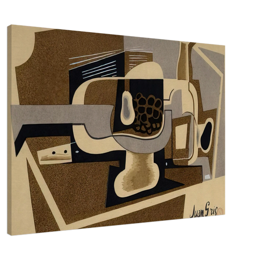 Juan Gris - STILL LIFE 1922 Canvas - 20x30 cm / 8x12 inches-canvas