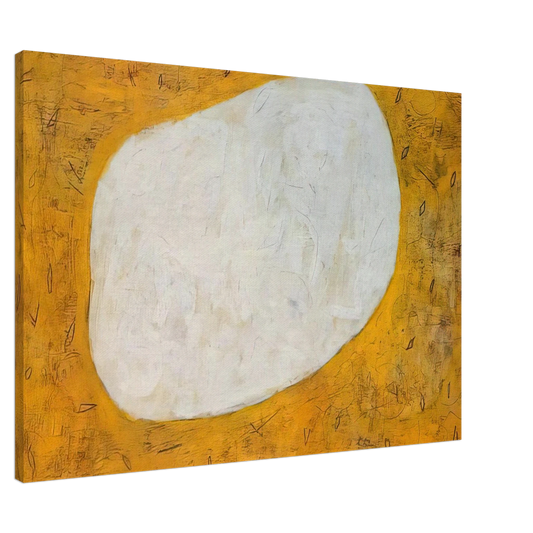 Gene Davis - Homage to Dubuffet I - 1952 Canvas - 20x30 cm / 8x12 inches-canvas