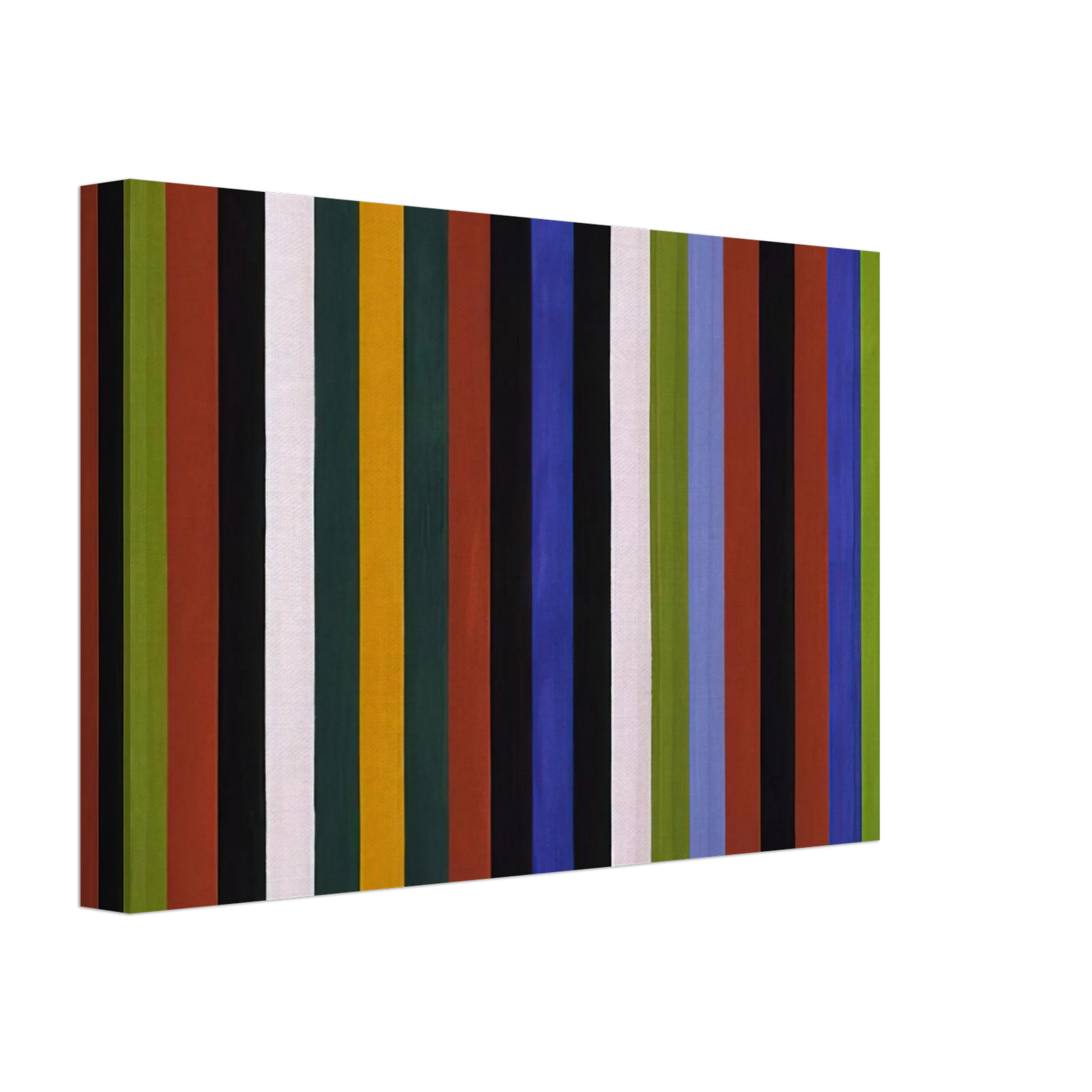 Gene Davis - Hot Beat - 1964 Canvas - 70x100 cm / 28x40 inches-canvas