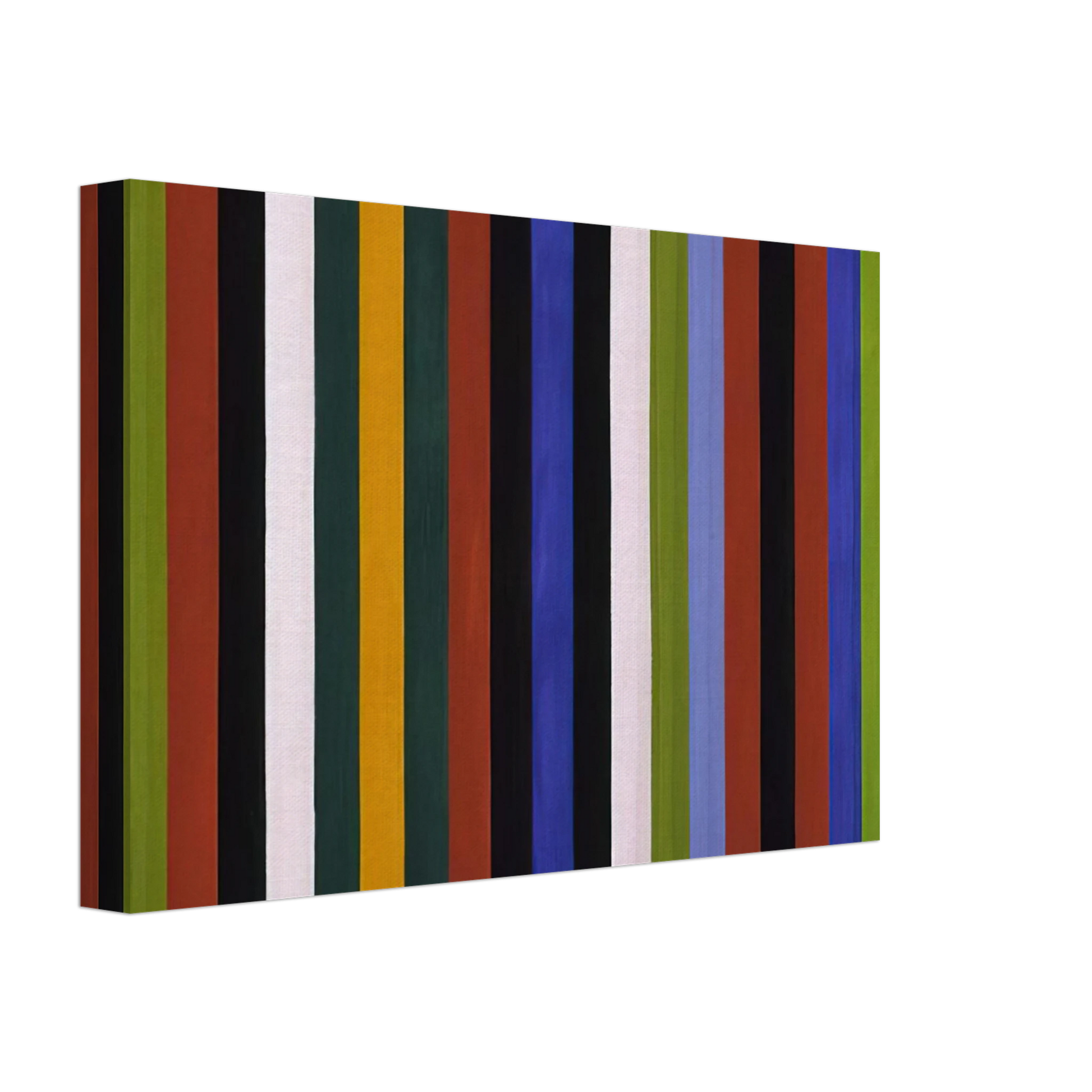 Gene Davis - Hot Beat - 1964 Canvas - 70x100 cm / 28x40 inches-canvas