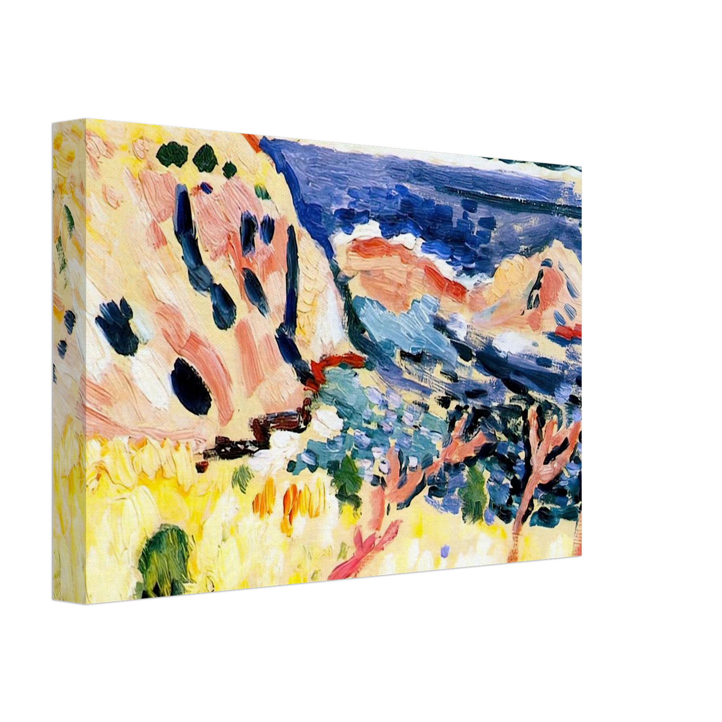 Henri Matisse - SEASCAPE 1905 Canvas - 70x100 cm / 28x40 inches-canvas
