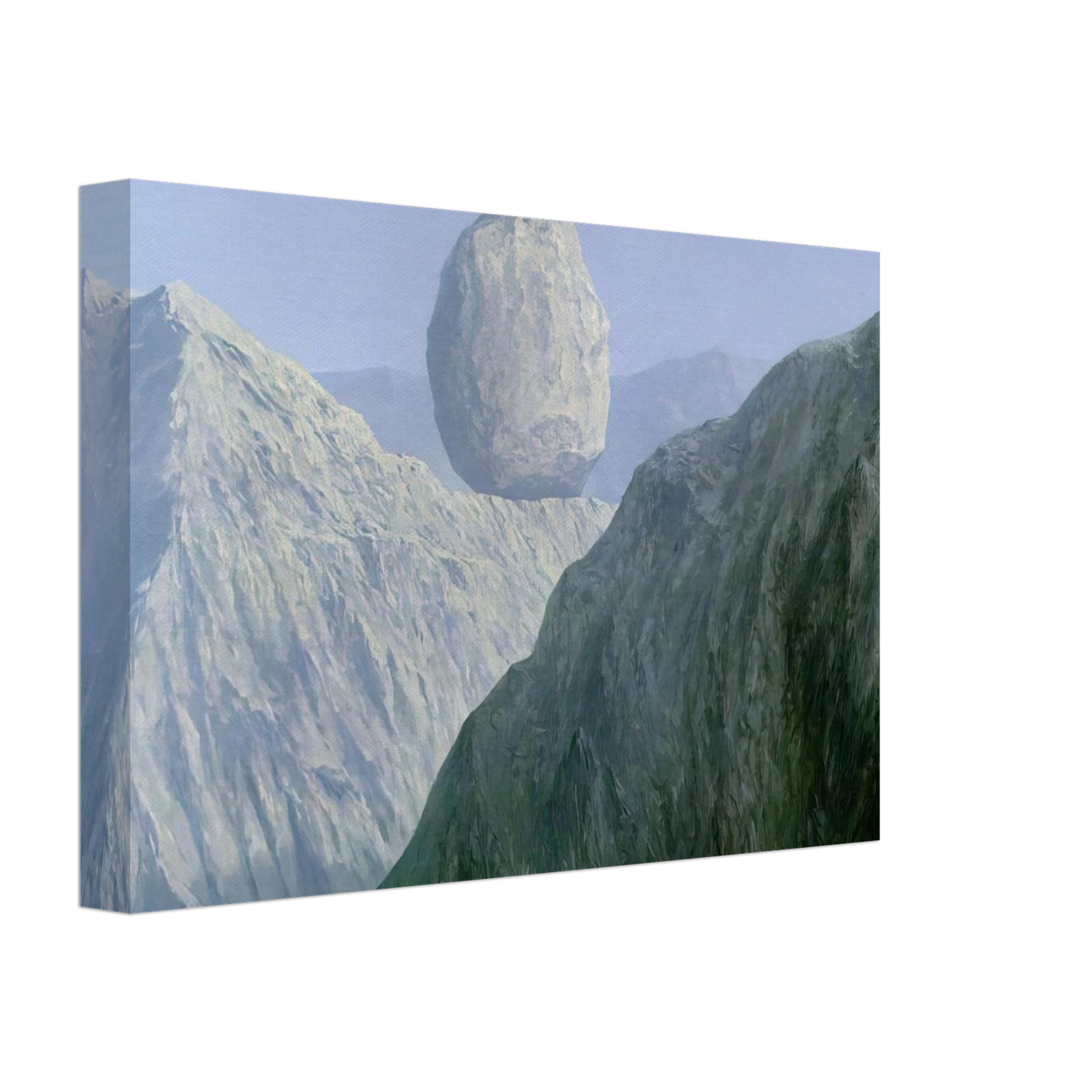 Rene Magritte - THE GLASS KEY 1959 Canvas - 40x60 cm / 16x24 inches-canvas