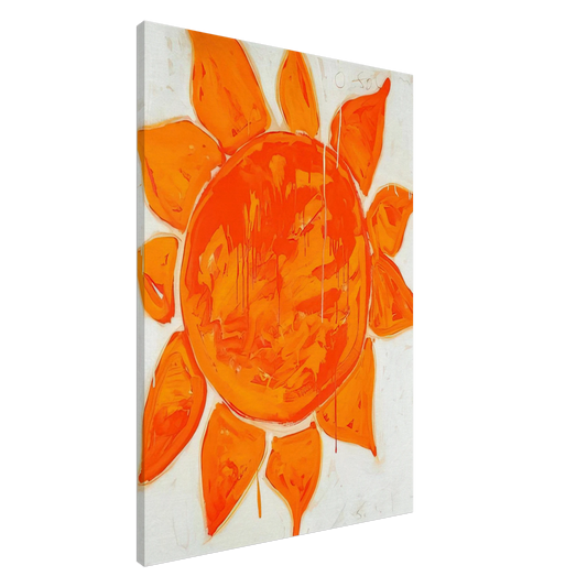 Mario Schifano - O sole mio! - 1979 Canvas - 20x30 cm / 8x12 inches-canvas