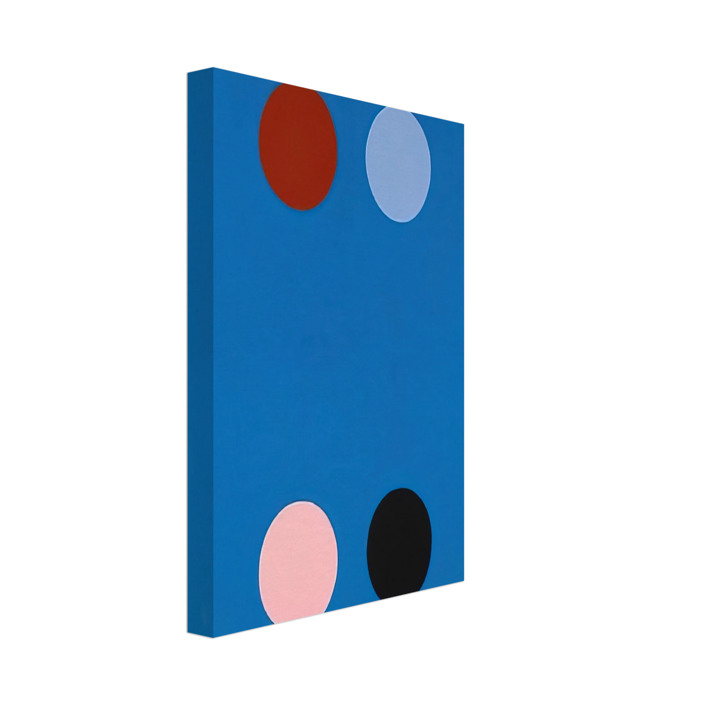 Thomas Downing - France Blue - 1965 Canvas - 40x60 cm / 16x24 inches-canvas