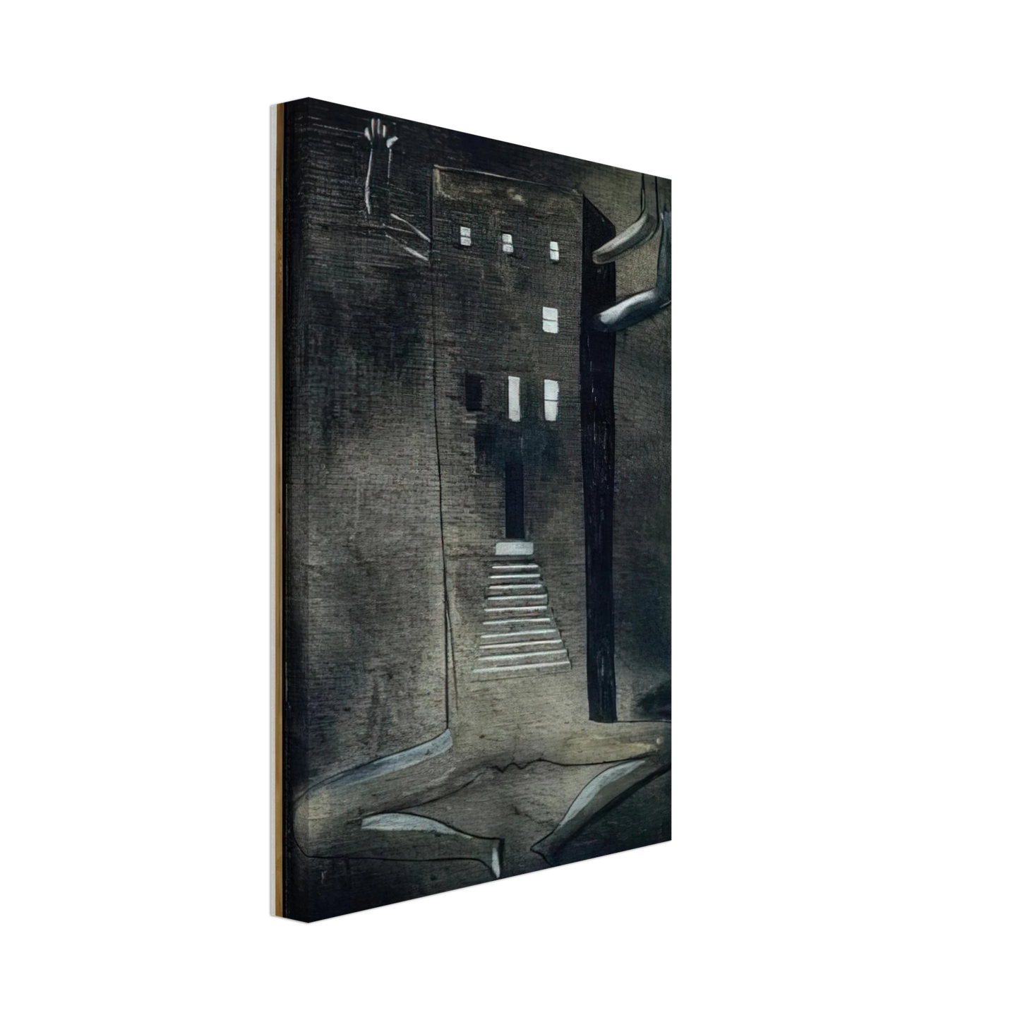 Louise Bourgeois - FEMME MAISON 1947 0 Canvas - 40x60 cm / 16x24 inches-canvas