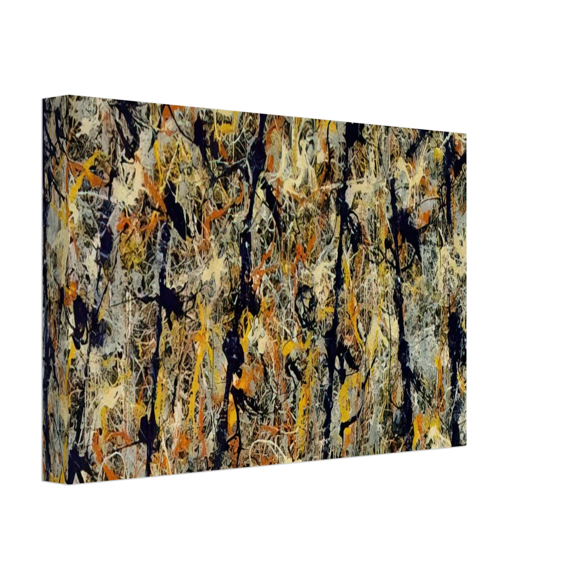 Jackson Pollock - BLUE POLES NUMBER 11 1952 1 Canvas - 40x60 cm / 16x24 inches-canvas