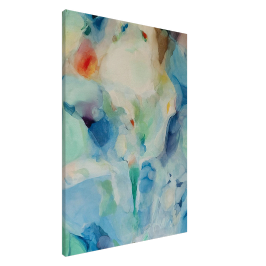 Alice Baber - Before Songs Canvas - 20x30 cm / 8x12 inches-canvas