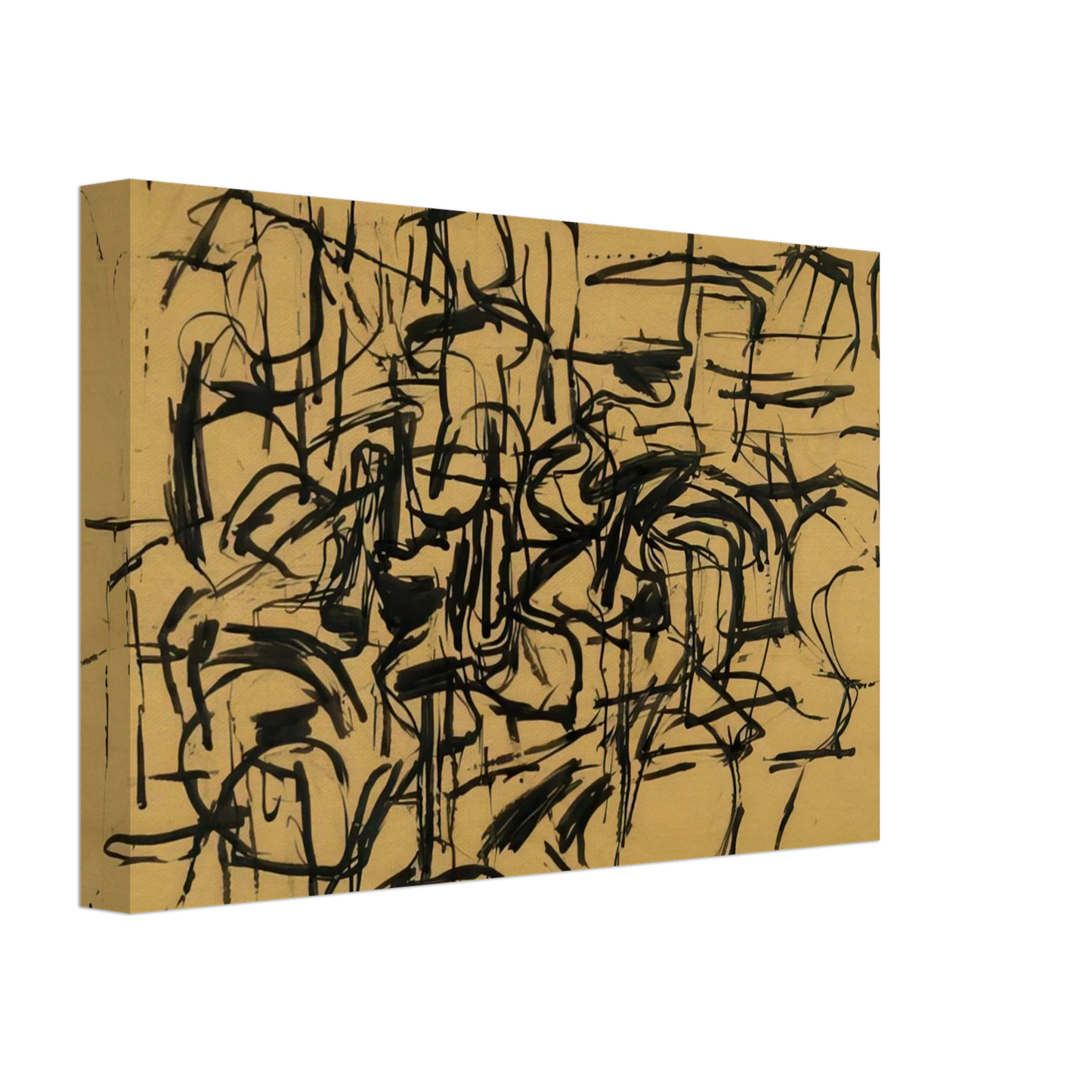 Philip Guston - UNTITLED 3 Canvas - 40x60 cm / 16x24 inches-canvas