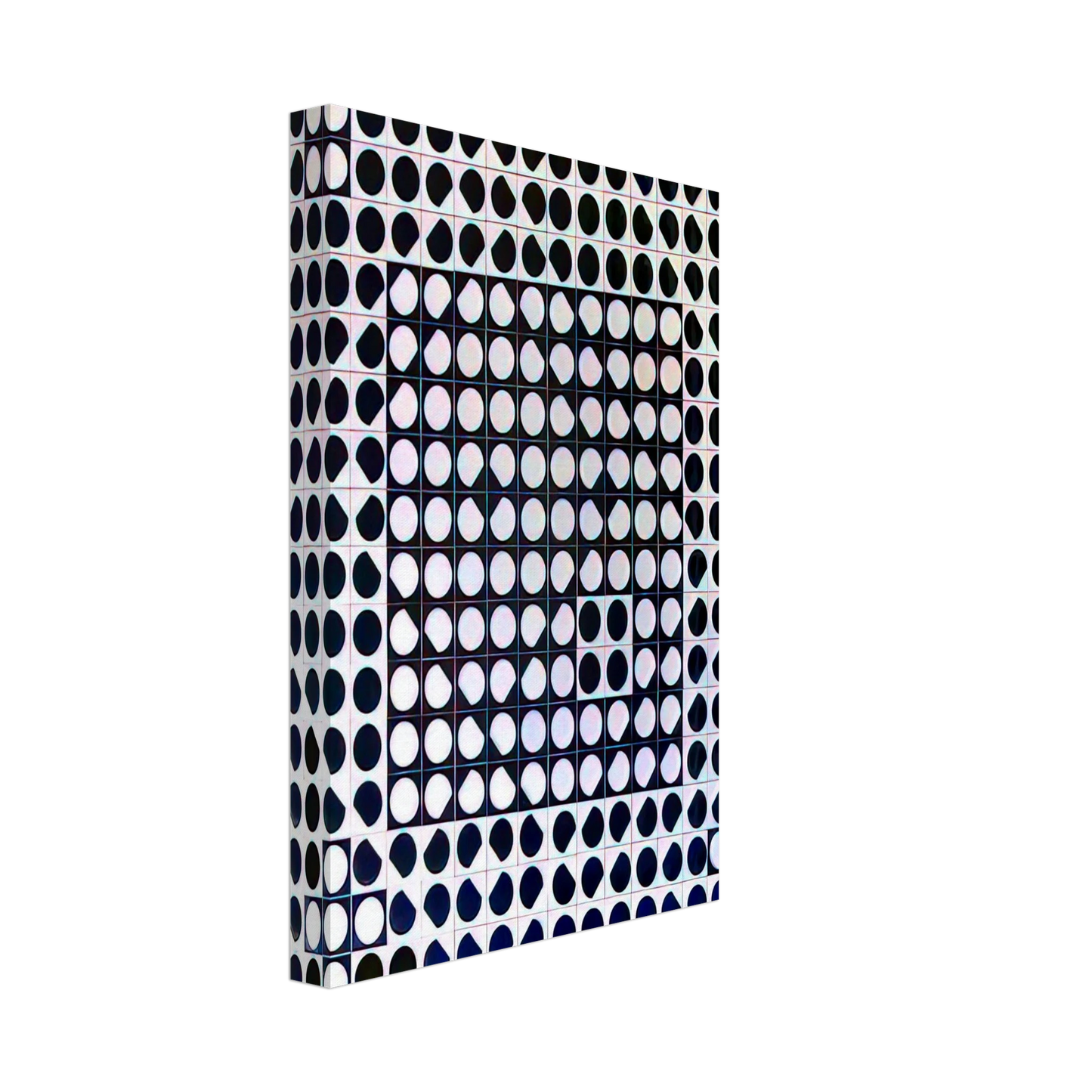 Victor Vasarely - Caopeo - 1964 Canvas - 40x60 cm / 16x24 inches-canvas