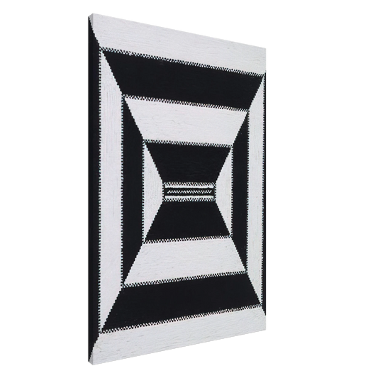 Alfred Jensen - The Acrobatic Rectangle, Per Six - 1967 Canvas - 20x30 cm / 8x12 inches-canvas