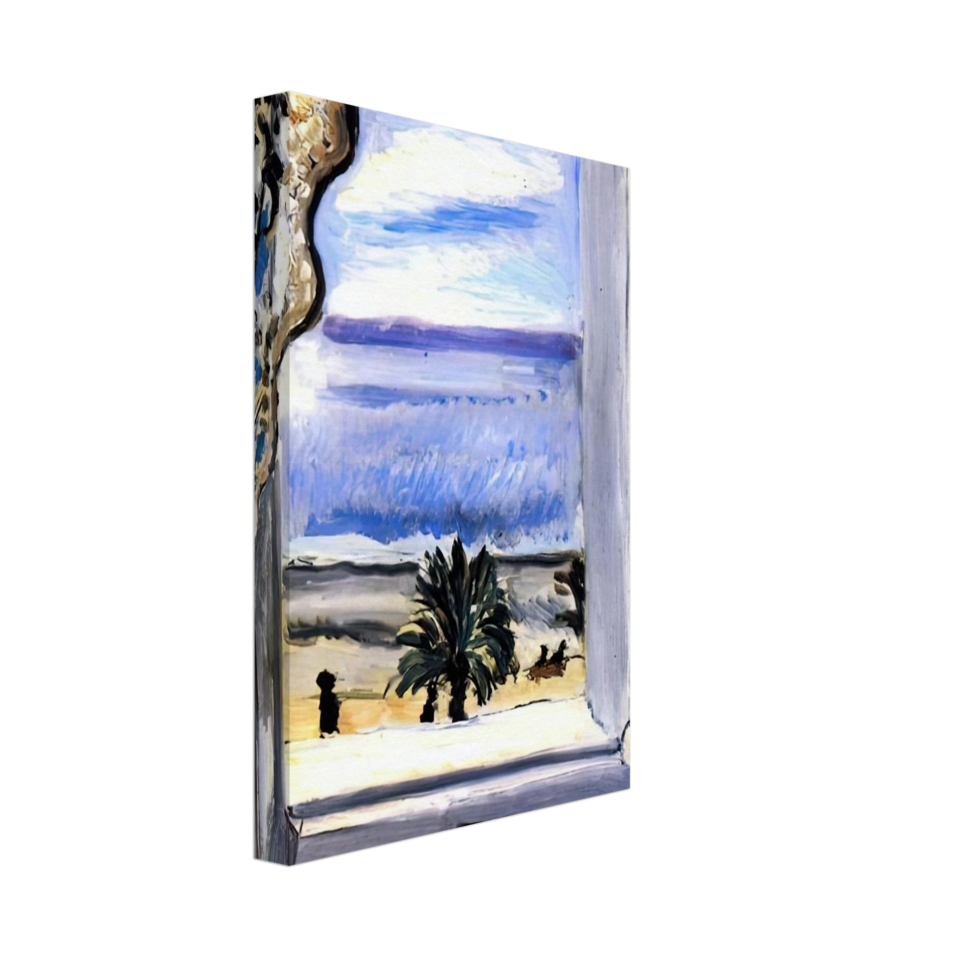 Henri Matisse - THE OPEN WINDOW 1918 Canvas - 70x100 cm / 28x40 inches-canvas