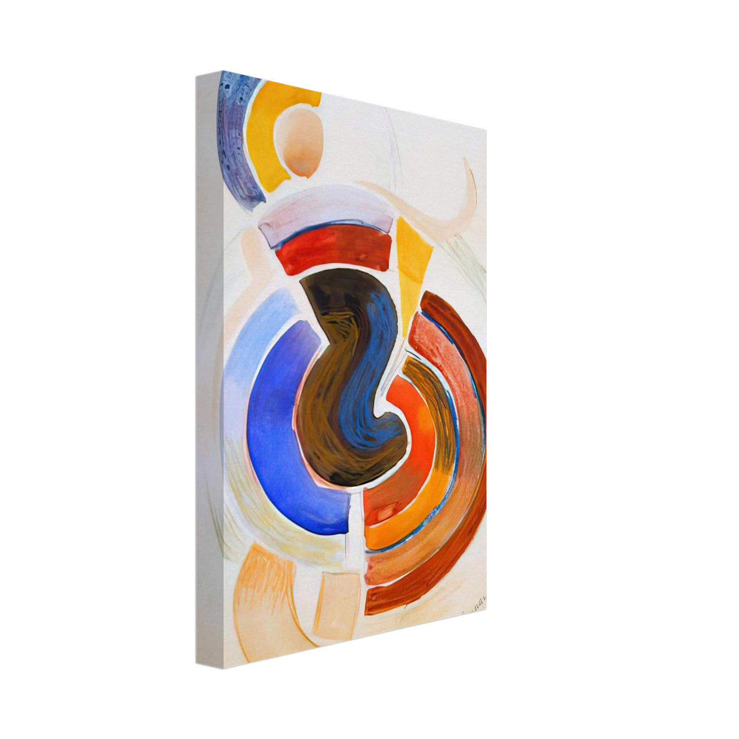 Sonia Delaunay - UTITLED Canvas - 40x60 cm / 16x24 inches-canvas