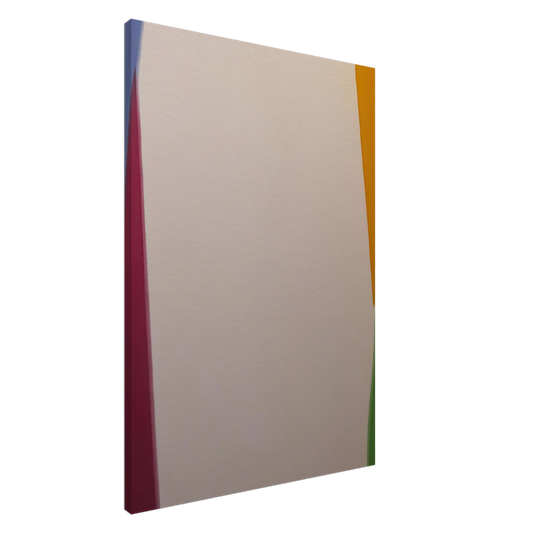 Larry Zox - Untitled - 1975 Canvas - 20x30 cm / 8x12 inches-canvas