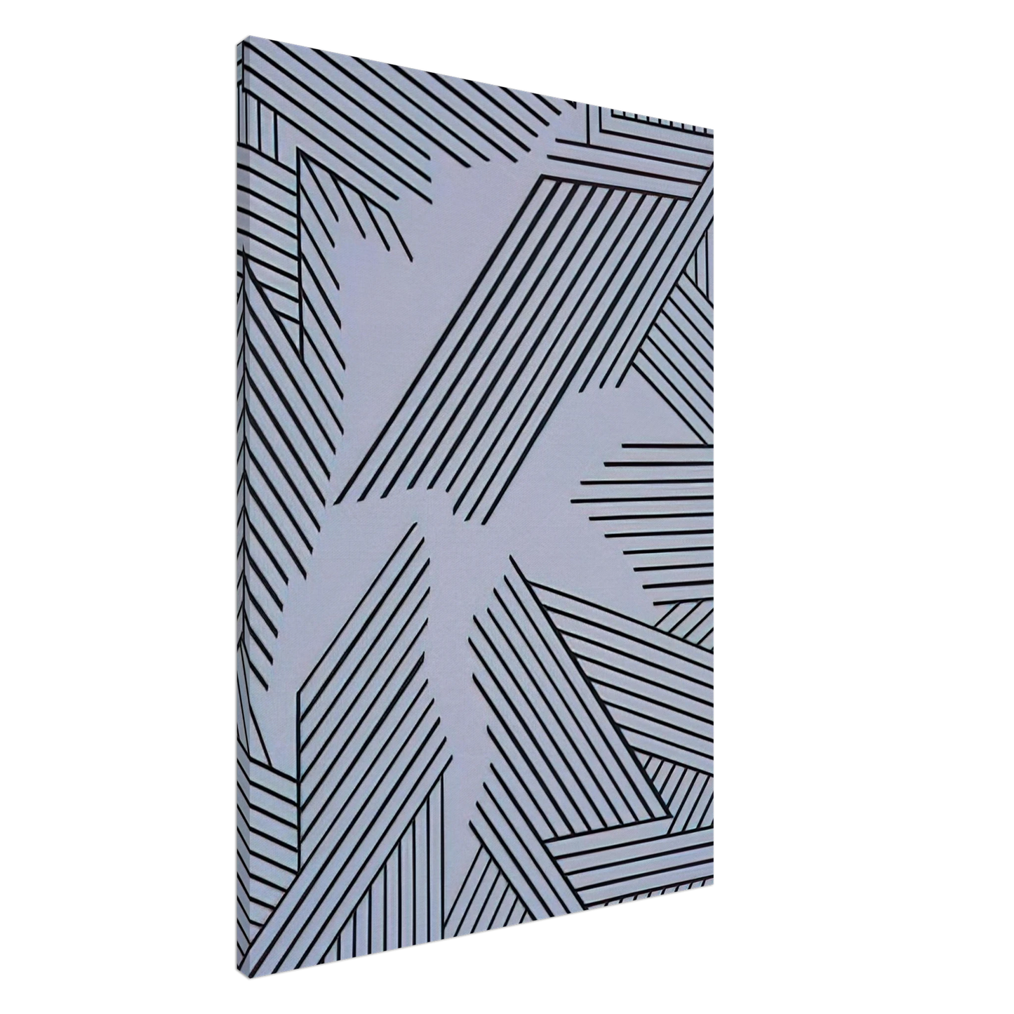 Nicholas Krushenick - Untitled - 1998 Canvas - 20x30 cm / 8x12 inches-canvas