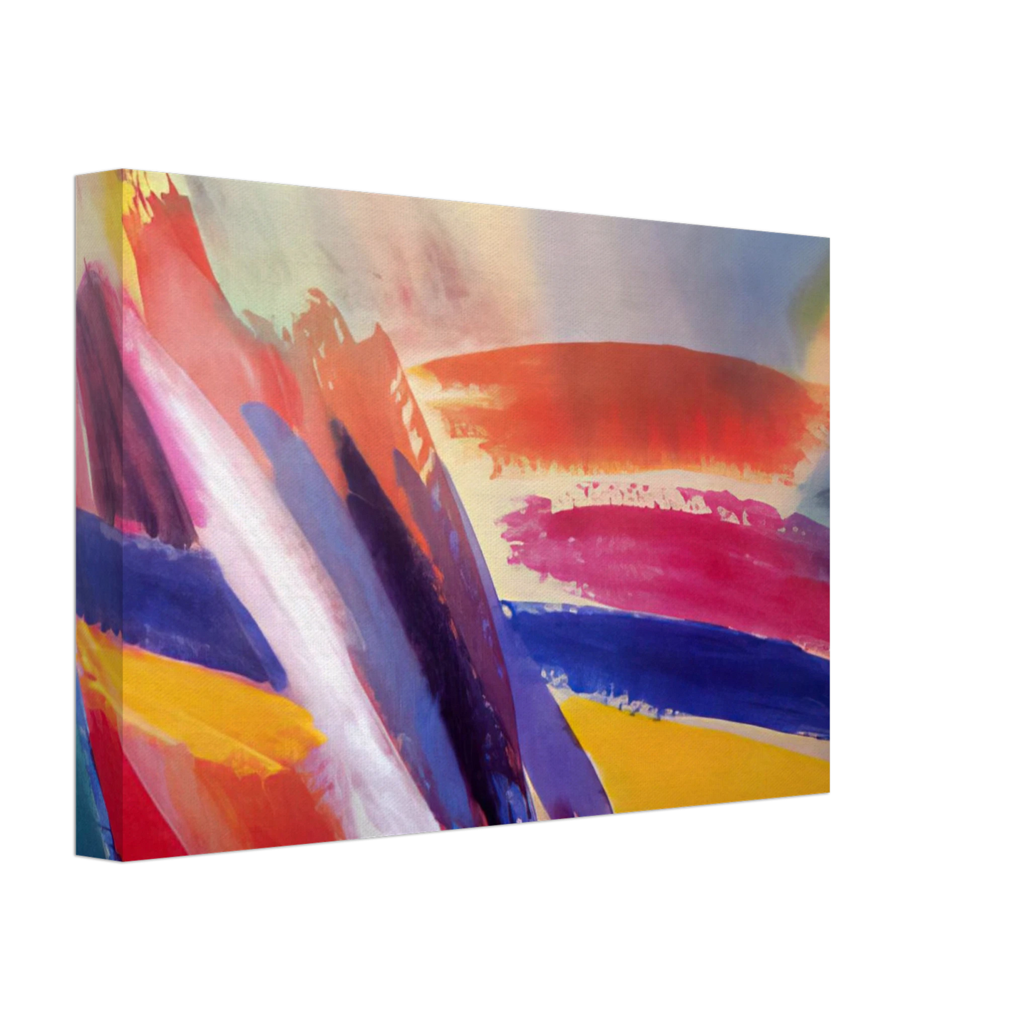 Ronnie Landfield - Spirit On High - 1995 Canvas - 70x100 cm / 28x40 inches-canvas